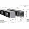 PEA-M100-140 Dimensions