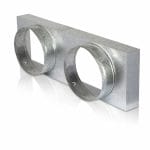 Return Air Box 900x400+2 350 Spigot