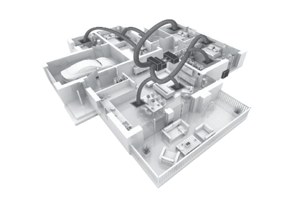 Ducted air conditioning systems