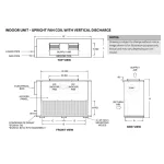 ActronAir Advance CRV22BT - EVV22BS-V 22.00kW Vertical Indoor Split Ducted Air Conditioner System - 3 Phase