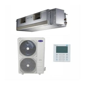 Carrier 53QSH140-1 13.6kW Inverter High Static Ducted Air Conditioner 1 Phase