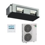 MITSUBISHI ELECTRIC PEA-M140GAA.TH PUZ-M140VKA-A.TH 14.0kW High Static Ducted Air Conditioner 1 Phase-wired controller