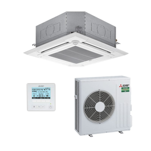 MITSUBISHI ELECTRIC PLA-M71EA2-A.TH - SUZ-M71VAD-A.TH 7.1kW Ceiling Cassette Air Conditioner Wireless Controller 1 Phase wired controller