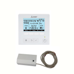 Mitsubishi Electric PAR-41MAAM Wired Backlit Wall Controller with MA Interface MAC-497IF-E