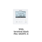 Mitsubishi Electric PAR-41MAAM Wired Controller with PAC-SH29TC-E