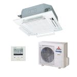 Mitsubishi Heavy Industries FDT100AVNPWVH 10.0kW Four Way Ceiling Cassette Air Conditioner Single Phase-white