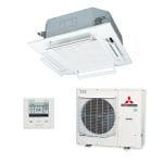 Mitsubishi Heavy Industries FDT125AVNPWVH 12.1kW Four Way Ceiling Cassette Air Conditioner | Single Phase