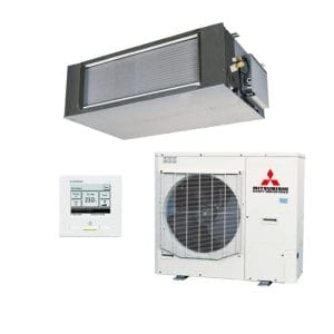 Mitsubishi Heavy Industries FDUA125AVNPWVH 12.1kW High Static Ducted System | 1 Phase