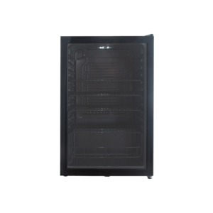TECO TBF115GBAH 115L Glass Door Black Bar Fridge