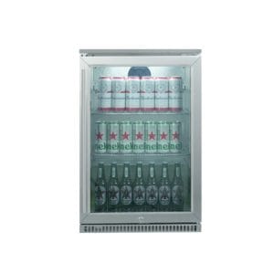 TECO TBF118ALFSAH 118L Single Door Alfresco Stainless Steel Bar Fridge