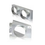 ActronAir PL20S-2/40S Supply Plenum - 2 x 400mm (16") spigot - PL13R-2/35S Return Plenum - 2 x 350mm (14") spigot