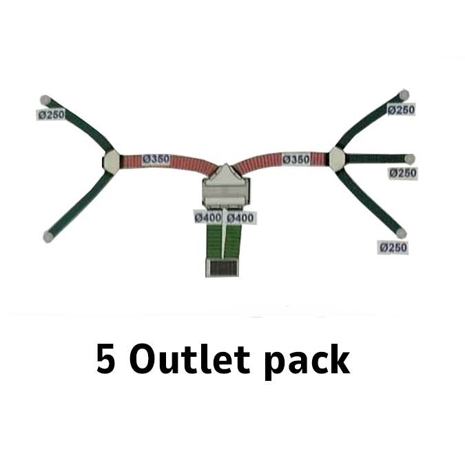 Duct and Outlet Packages - 5 Outlet Pack