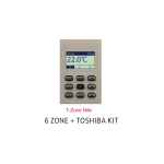 Toshiba CAHI210T T-Zone Nite + 6 Zone + Toshiba Kit