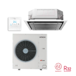 HITACHI PCI-4.0UFA1NQ | PAS-4.0UFASNQ1 10.0kW airCore700 4-WAY Cassette Silent Iconic Air Conditioner