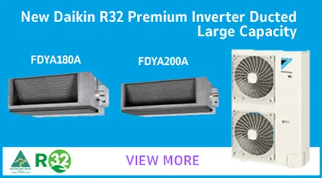 Daikin R32 Large Capacity systems
